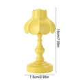 thumbnail image 3 of Mini Desk Lamp, Table Lamp Creative Lampshade, Desktop Night Light Touch Desk Lamp, with Usb Rechargeable Port Led Bedside Lamps for Room Decor, 3 of 6
