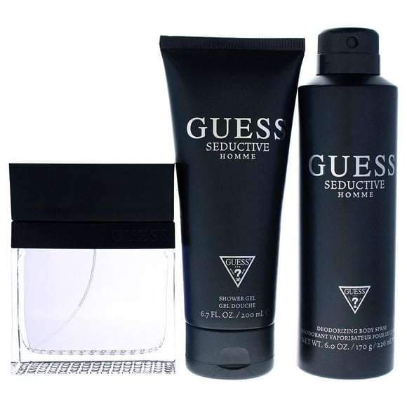 Set de Perfumes Guess Seductive Homme Caballero EDT 3 Piezas