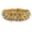 Gold (Silvery Spike), variant on Spiked Studded Dog Collar With Large Sharp Spikes 2 Inch Wide Protect Dog's Neck From Bites Fit Pitbull Doberman Shepherd