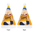 thumbnail image 3 of SML Jeffy Christmas Hat for Adult And Kids Xmas Decor Ornaments Christmas New Year Festive Holiday Party Supplies Plush Santa Claus Hats, 3 of 5