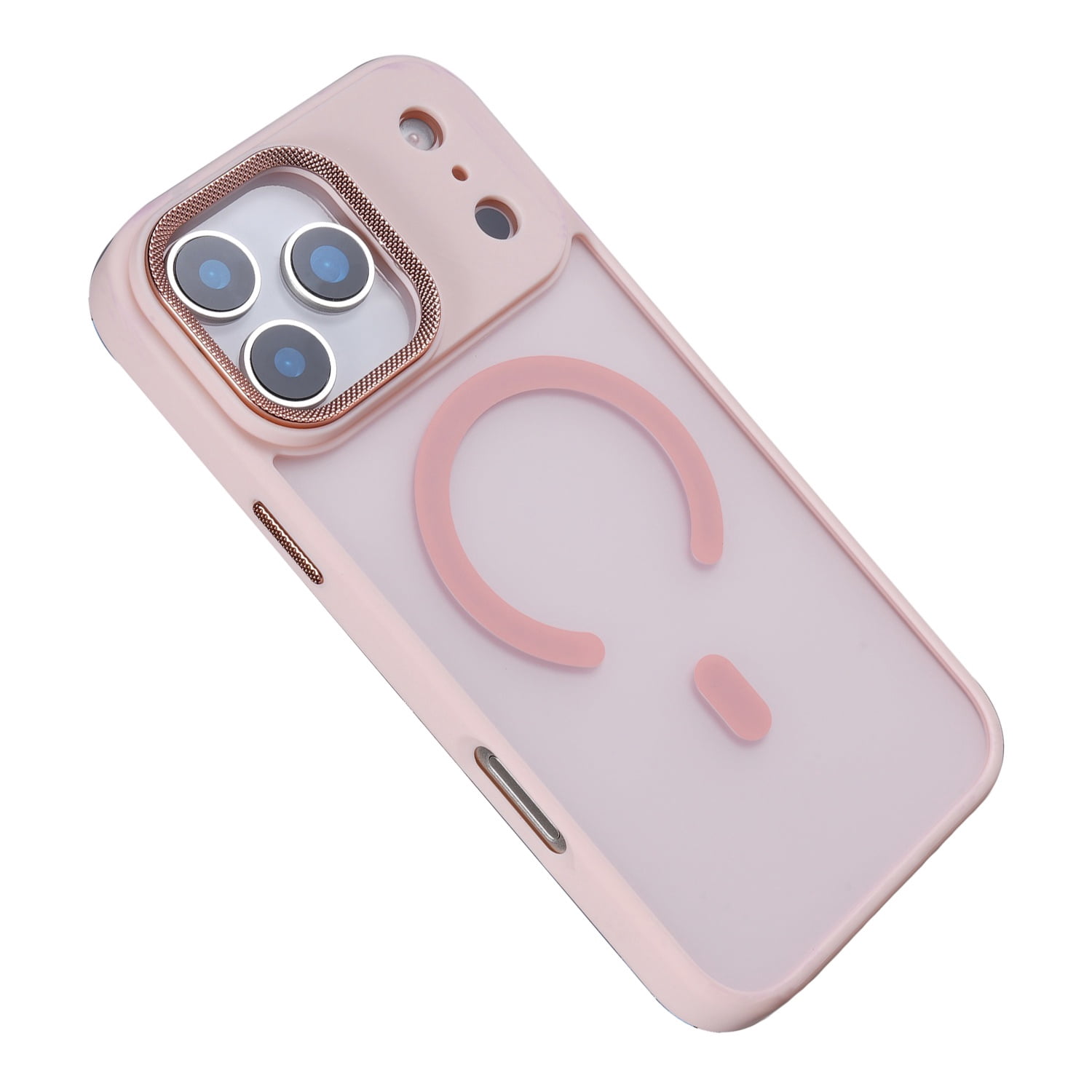 Ultra-Smooth Matte MagSafe Case for iPhone 17 Pro Max - Pink