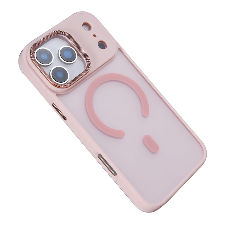 Ultra-Smooth Matte MagSafe Case for iPhone 17 Pro - Pink - Walmart.com
