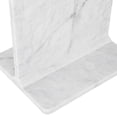 thumbnail image 5 of Enzo Luxury Genuine Solid Marble Icon End Table, 5 of 5