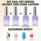 thumbnail image 3 of Set de esmaltes de uñas en gel GELLEN Clear Base Top Coat & Blooming Gel, 3 of 9