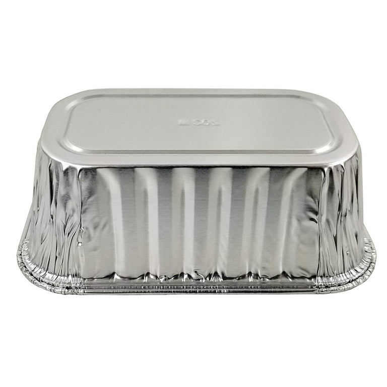 Stock Your Home 1 Lb Aluminum Foil Mini Loaf Pans (30 Pack) Disposable  Small Loaf Pan – 1 Pound Baking Tin Liners, Perfect to Bake Cakes, Bread