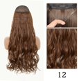 thumbnail image 1 of AZQUEEN-extensión de cabello sintético largo y recto sin Clip, postizo de una pieza, línea ajustable Natural, para mujer, 1 of 4