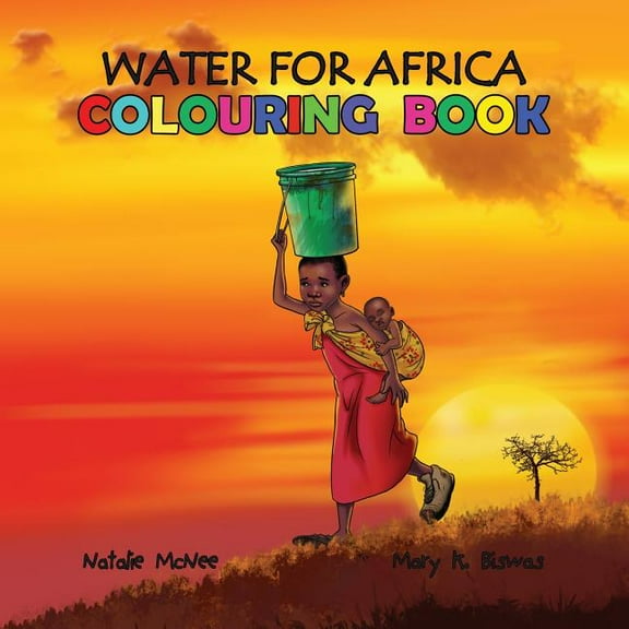 Water for Africa Colouring Book, (Paperback)