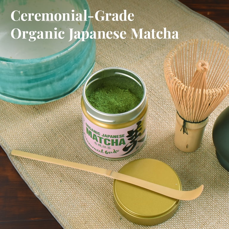 Yamasan Organic Ceremonial Grade Matcha Green Tea Powder from