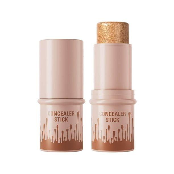 Fiudx Barra Iluminadora, Contorno Facial Radiante, Rubor Cremoso de Fácil Aplicación, Bronceador de Uso Diario, Solución de Maquillaje para Llevar, Apto para Todo Tipo de Piel, Diseño Compacto Ideal