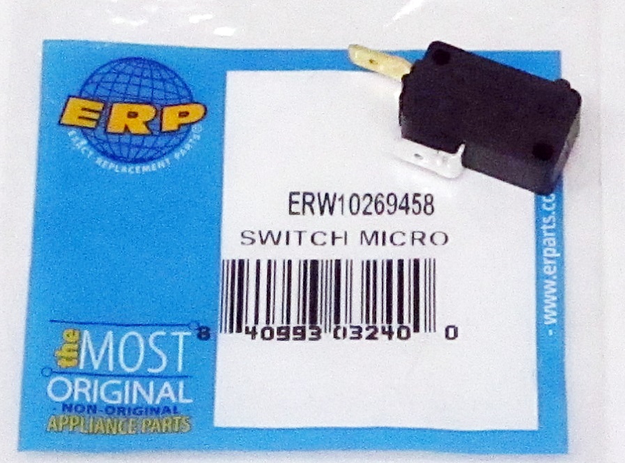 Microwave Door Switch for Whirlpool W10269458 AP4429884 PS2361111