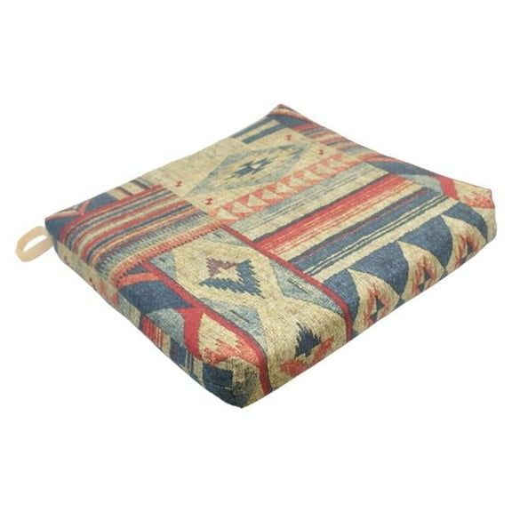 Blazing Needles 20-inch by 19-inch Chair Cushion 93454-1CH-ID-043