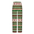 thumbnail image 4 of Luxalzxs Mens Christmas Pajamas Pants Lightweight Straight Leg Sleep Lounge Pj Bottoms Pyjama Jogger Trendy Plaid Print Home Pants Elastic Waist Casual Pajama Bottoms with Pockets, 4 of 5