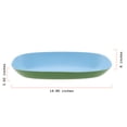 thumbnail image 3 of Beautiful 14.6" x 6" Bamboo Melamine Oval Serve with Sardine Dip Bowls, Multi-Color by Drew Barrymore, 3 of 28