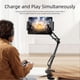 thumbnail image 4 of Heavy Duty Desktop Phone Mount for Reading Ergonomic Design Phone Clip for Video Recording Online Classes, 4 of 5
