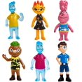 thumbnail image 1 of 6 pcs Elemental Action Figure, Movie Figures Toy Gift Pack., 1 of 5