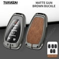 thumbnail image 4 of For Chevrolet A 2/3/4/5 buttons key case Onix Equino Volt Trax Malibu Blazer Orlando Cruze Spark Zinc alloy+leather Car Key Case, 4 of 19