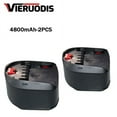 thumbnail image 1 of For Bosch 18V 4.8AH Li-ion Rechargeable Tool Battery PBA PST PSB PSR Bosch Home, Garden Tools (TypeC only) AL1810CV AL1815CV, 1 of 9