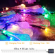 thumbnail image 2 of 1PCS Cadena de luz de gota de agua solar-8 modos 6.5m 30 luces Color solar Adepaton CPB-US-DYP791-2, 2 of 4