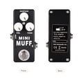 thumbnail image 3 of MOSKY Mini Muff Fuzz Distortion Pedal with 1/4" Mono Jack, Compact 9.3cm Design, 9V DC Power (Adapter Not Included), 3 of 6
