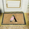 thumbnail image 2 of adviicd Personalized Alphabet Doormat For Welcoming Guests At Your Doorstep 1PC, 2 of 4