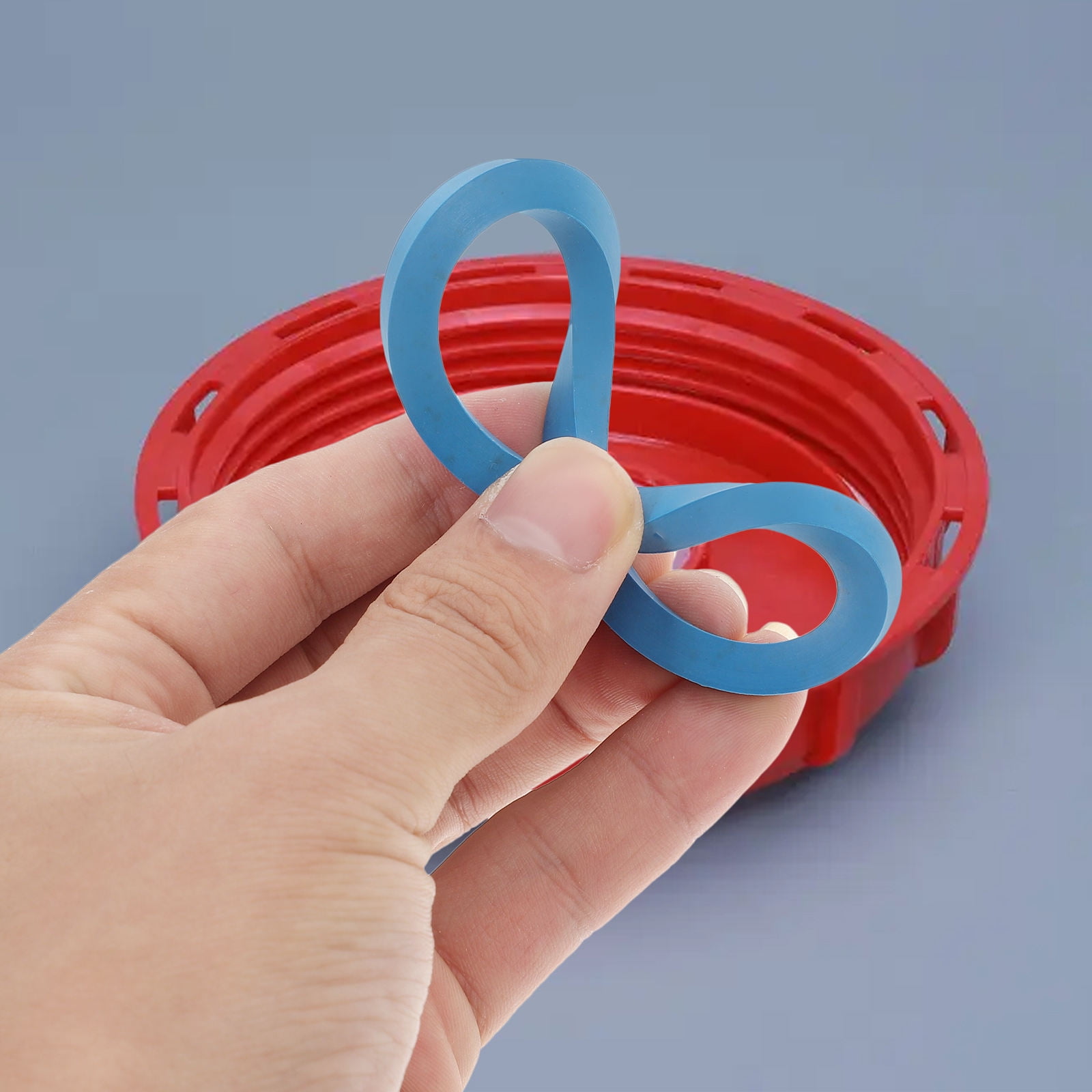 SKISUNO water hose gasket Garden Hose Washer Blue Plastic Prevent Water and Air Leaks for Garden Maintenance 1Set