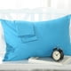 thumbnail image 4 of Funda de almohada grande de fibra Dinheiro, súper suave, cómoda, se arruga, se decolora, mancha, funda de almohada de cama cerrada con sobre, 4 of 5