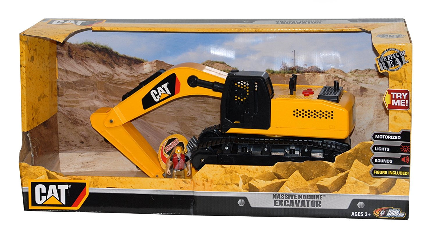cat massive machine excavator