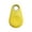 Yellow, variant on Two Way Alarm Location Tracker ABS Material Real Time Tracking for Dogs Cats Keys Luggage Anti Loss Device Outdoor Travel Use