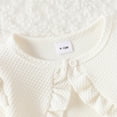 thumbnail image 6 of OBEEII Tulle Tutu Dress for Little Girls and Long Sleeve Cardigan Flowy Casual Outfits Birthday Party Kids Girl Clothing, White Size 3M-3T, 6 of 10