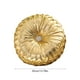 thumbnail image 3 of Cojín decorativo redondo de terciopelo | Cojín de calabaza brillante para sofá, mesilla, ventana, futón | Funda de poliéster de peluche de 35x35cm | Rosa, Morado, Dorado, Negro, Plata | Acento, 3 of 6