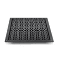 thumbnail image 5 of Cast Aluminum Floor Register with Holes and Matching Screws | Modern Design Heavy Duty Cast Aluminum | Size 16" X 16" VR-100 | White, 5 of 9