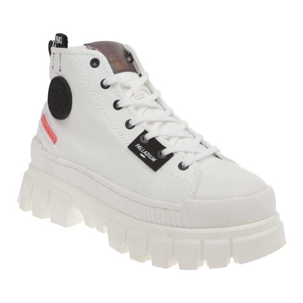 Tenis Palladium REVOLT HI Color Blanco MUJER