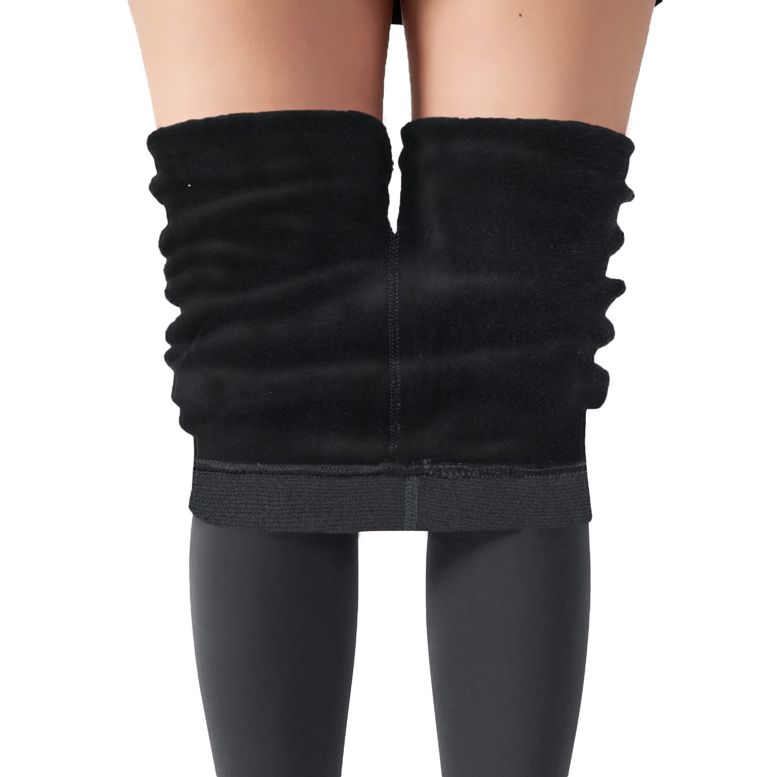 ZIZOCWA Legging Tights for Winter Under Dress Shorts Plus Velvet