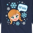 thumbnail image 3 of Disney Emoji - Sis Lil Anna - Toddler And Youth Long Sleeve Graphic T-Shirt, 3 of 5