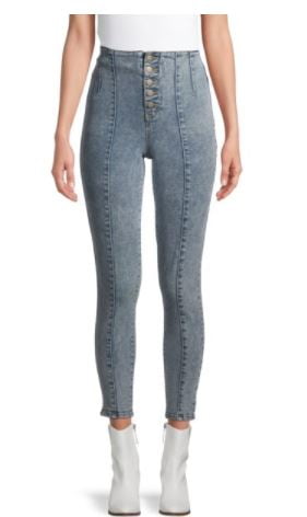 No Boundaries Juniors' Front Seam Capri Pants