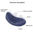 thumbnail image 4 of Anti Snoring Equipment Electric Mini Cpap Snore Stop Device Snore Stopper Corrector White, 4 of 5