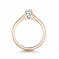 thumbnail image 2 of 1.00 ct Round Cut Solitaire Engagement Ring 18K White Gold Plated Promise Ring Wedding Jewelry Valentine Gift for Her , Anniversary Ring , Wedding Ring, 2 of 3