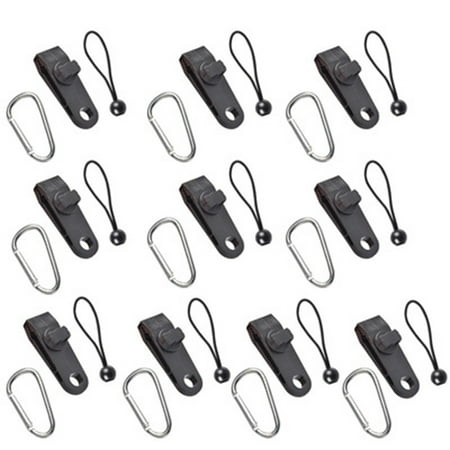 

1Set Tarp with Ball Bungee and Carabiner Buckle Kit Multipurpose Thumb Screw Camp Tent Clamp