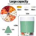 thumbnail image 3 of Extra Large Supplement Organizer MoistureProof Jumbo Pill Dispenser with Large Compartments Pill Boxes and Organizer to Hold Monthly Vitamin or Medication (Pink), 3 of 8