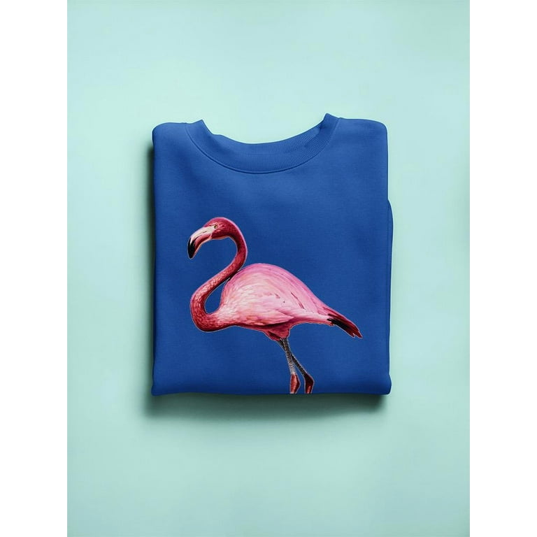 Pink flamingo online sweatshirt