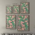 thumbnail image 4 of Pink and Green Birds of Paradise I - Premium Framed Canvas 2 Piece Set - Ready to Hang, 4 of 7