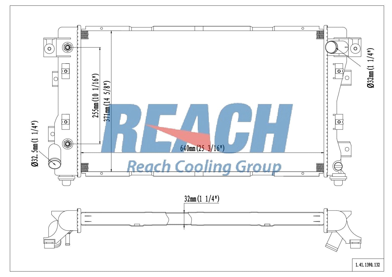 REACH Radiator 41-1390