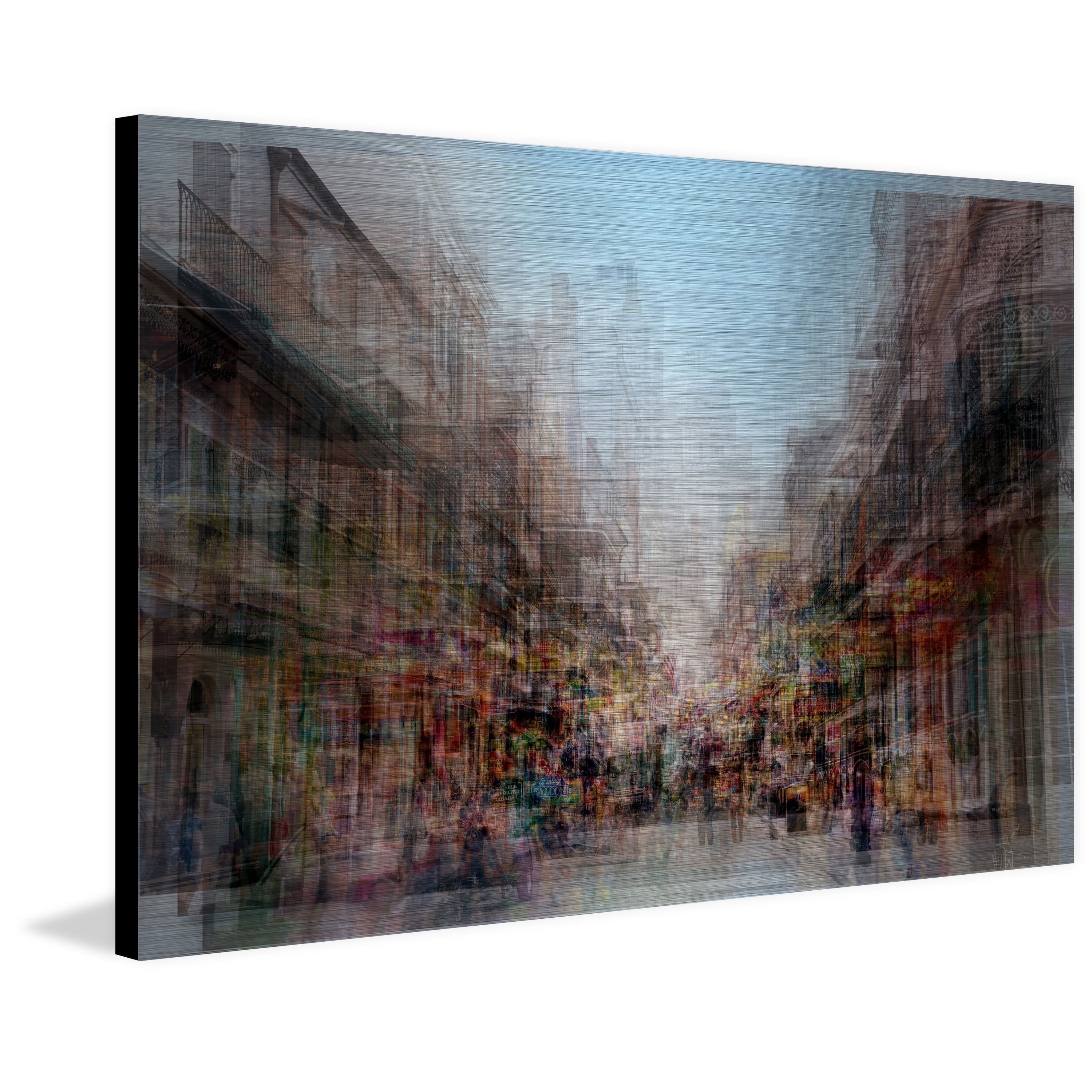 "French Origins" Painting Print on Brushed Aluminum