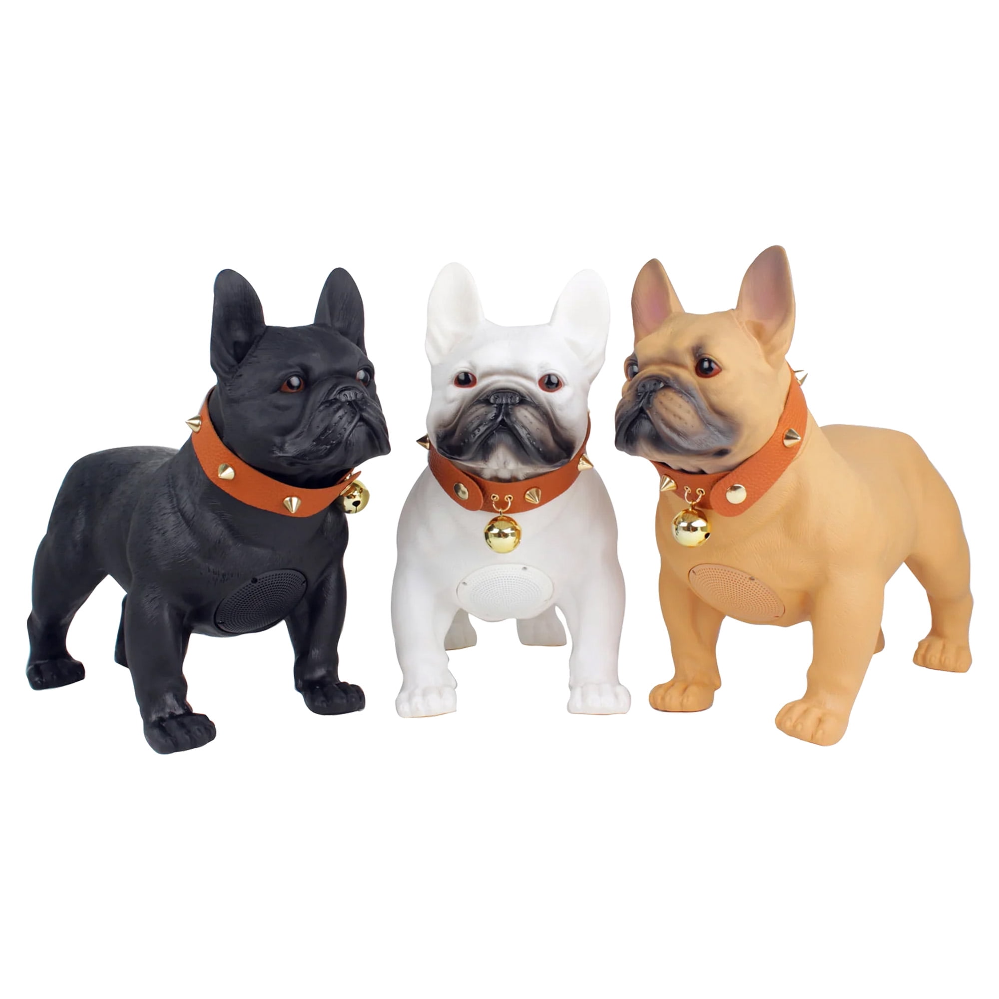 Max Power Bulldog Style Rechargeable Bluetooth Speaker with FM Radio, Black