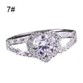 thumbnail image 3 of Iumwxz Fashion heart-shaped zircon Heart Shaped Wedding, 3 of 7