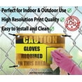 thumbnail image 3 of GLOVES REQUIRED IN THIS AREA | Warning Notice Caution Danger 3mm PVC Sign, 3 of 4
