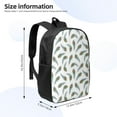 thumbnail image 2 of Disketp Colorful Grass School Backpack, Lightweight Basic Middle School Bookbags 17 Inch Casual Daypack for Student College, Travel or Outdoor, 2 of 6