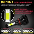 thumbnail image 3 of Para for Chevrolet Traverse 2009-2012 Combo LED Faro + Luz Antiniebla Bulbs, 3 of 12