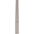 thumbnail image 3 of Contemporary Square Cabinet Pull, 128 Millimeters, Zinc Base Material, Satin Nickel by Stone Harbor Hardware, 3 of 3