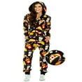 thumbnail image 1 of Combinaison à Capuche pour Femmes, Pantalon Long de Noël, Justaucorps à Manches Longues, Pyjama, Tenue d'Intérieur, 1 of 3